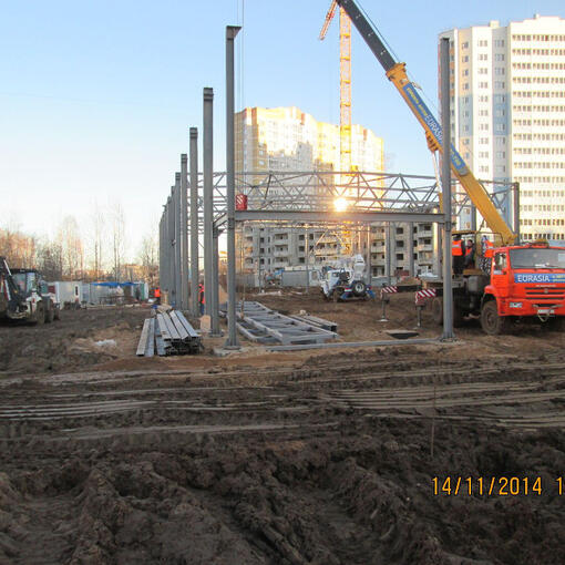 Монтаж металлоконструкций 