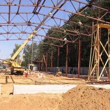 Цех по производству мороженого из металлоконструкций