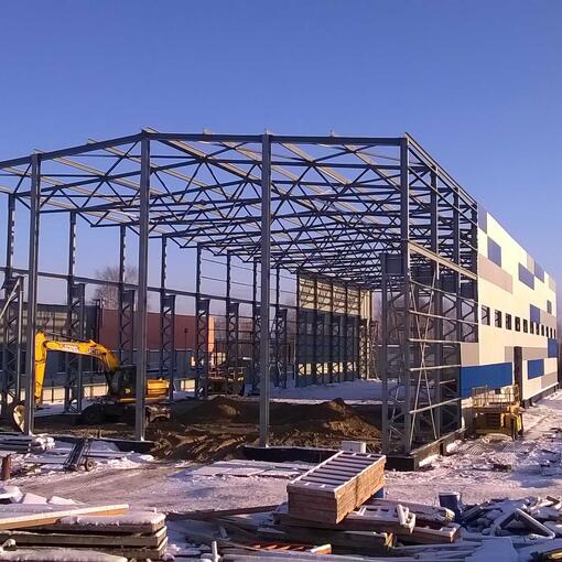 Ведется внешняя отделка