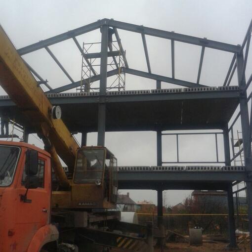 Монтаж металлоконструкций: укрепление