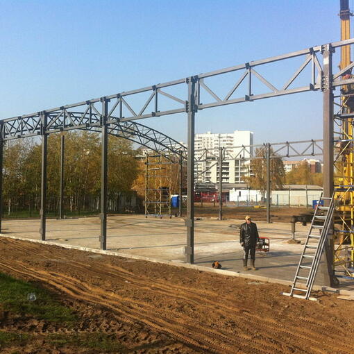 Монтаж металлоконструкций